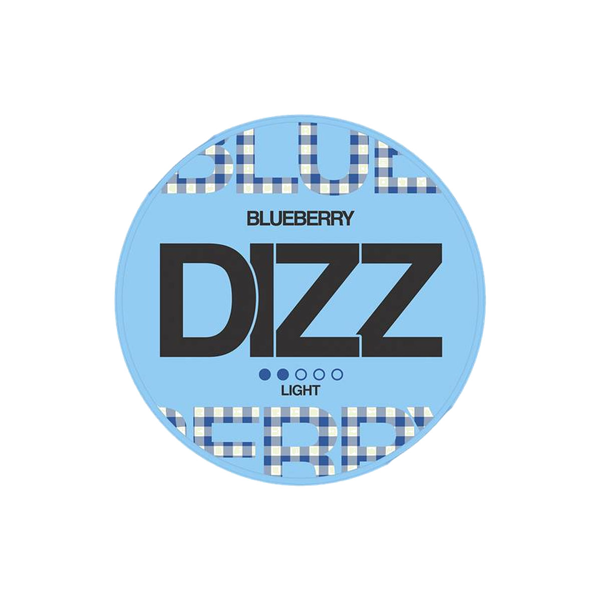 DIZZ Blueberry Light | Buy DIZZ Nicotine Pouches Online – Panda Snus