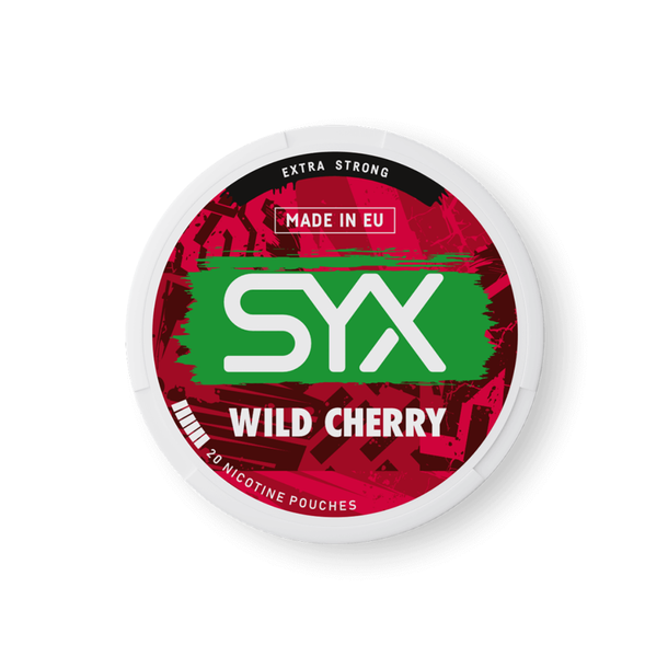 SYX Wild Cherry Xtra Strong | Buy SYX Nicotine Pouches Online – Panda Snus