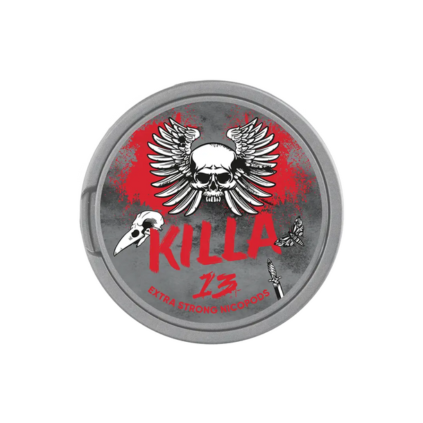 KILLA 13 Energy Drink Extra Strong | Buy KILLA Nicotine Pouches Online ...